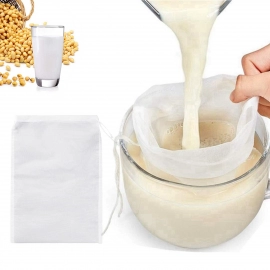 100/200/300/500 Mesh Nylon Filter Nut Milk Bag Net Yogurt Tea Beer Coffee Oil Food Filter Strainers Mesh Kitchen Strainer Bags