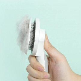 Self Cleaning Slicker Brush for Dog and Cat Remove..