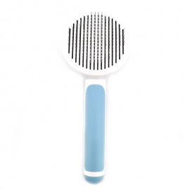 Self Cleaning Slicker Brush for Dog and Cat Removes Undercoat Tangled Hair Massages Particle Pet Comb Improves Circulation