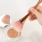 Rose Gold Powder Blush Brush Professional Make Up Brush Large Cosmetic Face Cont Cosmetic Face Cont brocha colorete Make Up Tool
