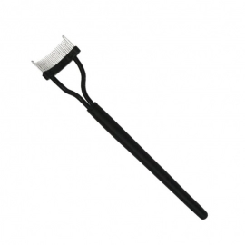 Eyelash Curler Beauty Makeup Lash Separator Foldable Metal Eyelash Brush Comb Mascara Curl Beauty Makeup Cosmetic Tool